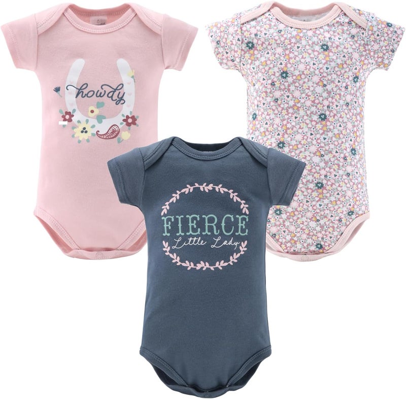 The Peanut Shell Baby Layette Gift Set for Girls - 16 Piece New Born Girl Gift Set, Baby Clothes, 0-9 Months - Prairie Floral - Image 3